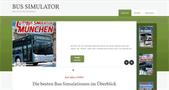Desktop Screenshot of bussimulationen.com